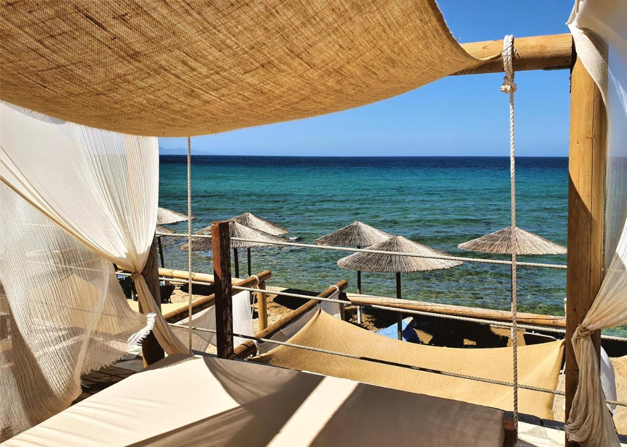 Tsamis Zante Suites (Adults Only) Psarou  Bagian luar foto Beach at the Hotel