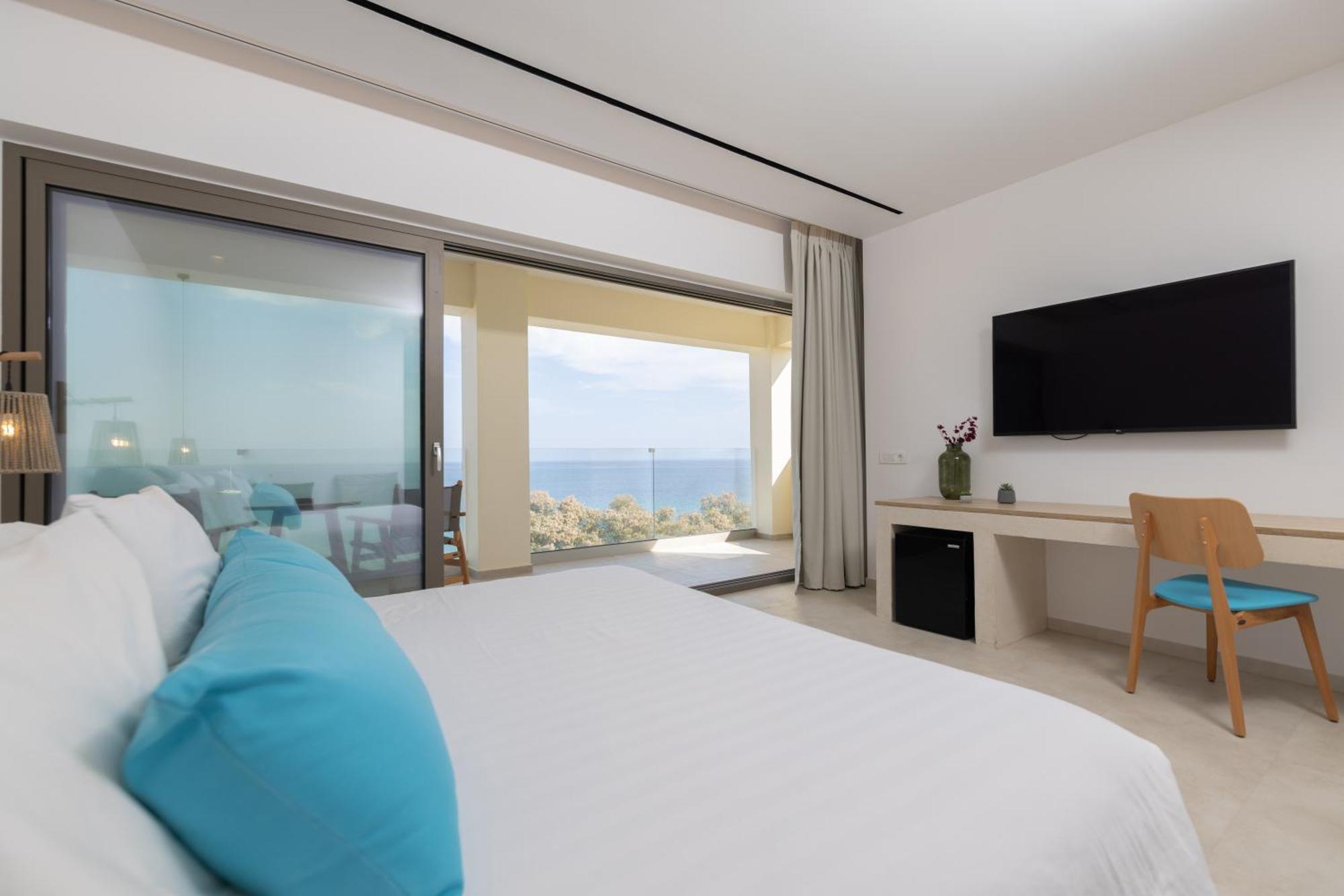 Tsamis Zante Suites (Adults Only) Psarou  Bagian luar foto Deluxe sea view room